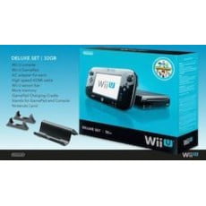 (Wii U):  Console Deluxe Black 32GB "Everything"